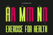 Quaron – Condensed Bold Serif Font, a Sans Serif Font by roomspace creative lab (Thumbnail 4 of 10)