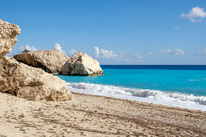 Empty beautiful tropical beach, a Nature Photo by BOOCYS