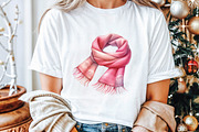Pink Winter Clipart - 20 PNG, a Graphic by Libby Wishes (Thumbnail 4 of 6)