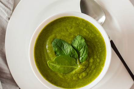 Broccoli and spinach soup, a Food & Drink Photo by Pandateam