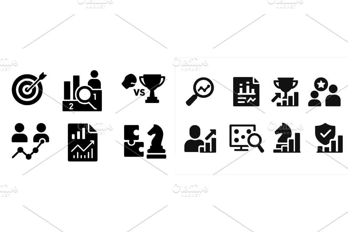 Collection of versatile web icons, a Finance Illustration by ZinetroN
