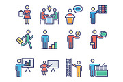 Pictograph Vector Icons, a Solid Icon by Vector Portal (Thumbnail 5 of 6)