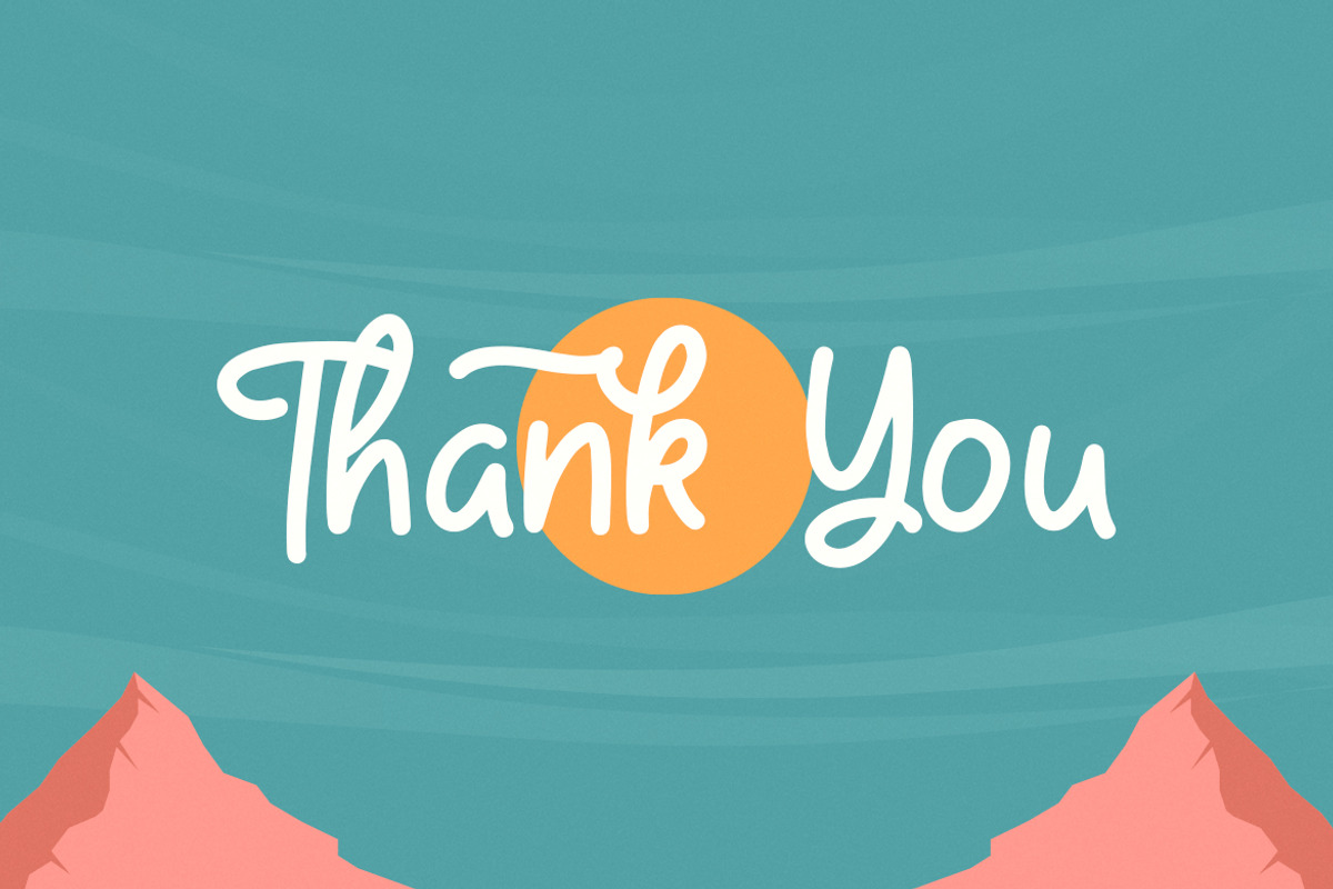Hazeland - Fancy Handwritten Font, a Handwritten Font by Typefactoryco (Photo 9 of 9)