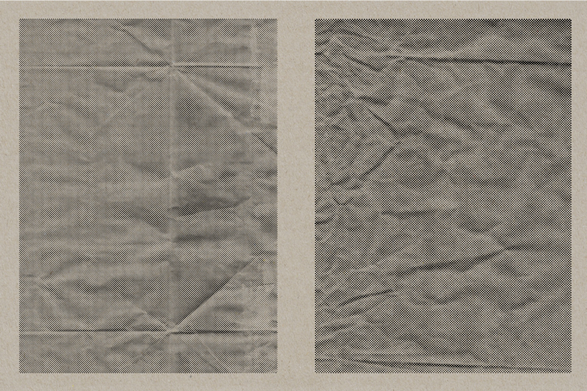 Halftone Paper & Card Vectors, a Texture Graphic by Offset (Photo 6 of 16)