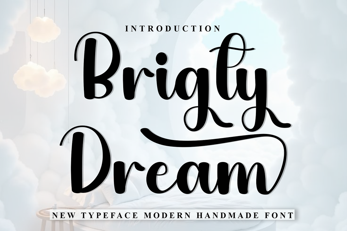 Brigty Dream, a Handwritten Font by FreshTypeINK (Photo 1 of 8)
