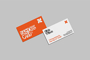 Minimalist Business Card Mockup Set, a Product Mockup by Graphiculon (Thumbnail 11 of 11)