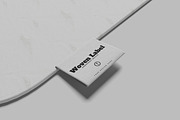 Woven Label Mockup, an Advertising Mockup by Twins_studio926 (Thumbnail 5 of 5)