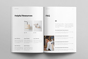 Minimal Editorial E-Book Template, a Magazine Template by E-Type (Thumbnail 6 of 7)