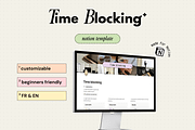 Time blocking - Notion template, an App Template by Iasan Design (Thumbnail 2 of 7)