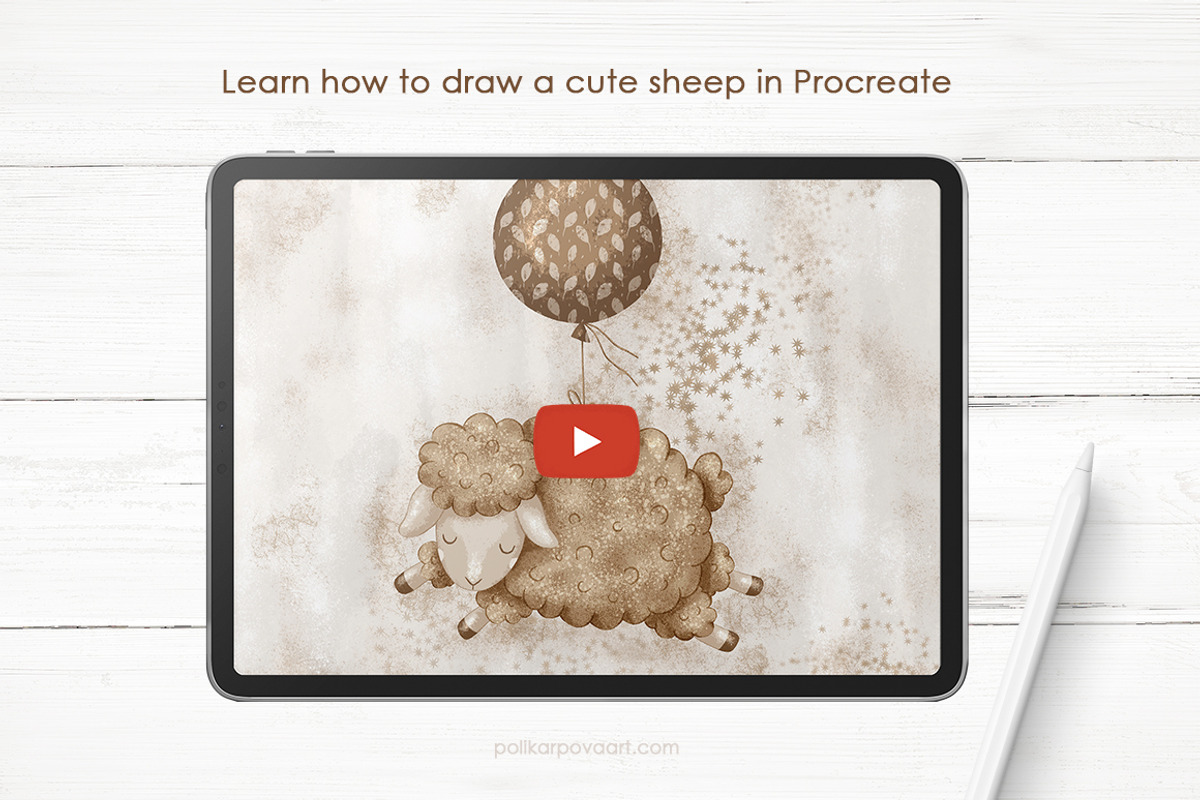 Tasty Brushes & Canvas for Procreate, a Brush Add-On by polikarpovaart (Photo 7 of 13)