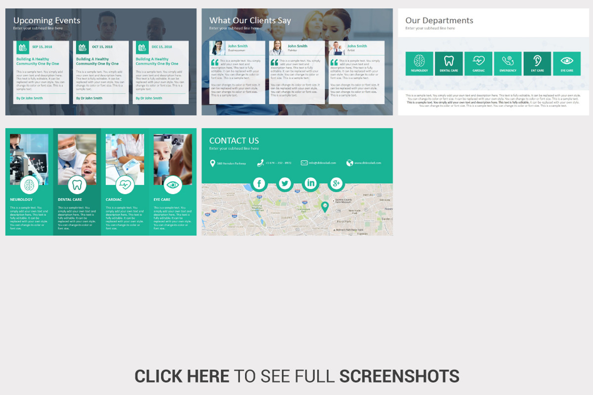 Medical PowerPoint Template, a Presentation Template by SlideSalad (Photo 9 of 9)