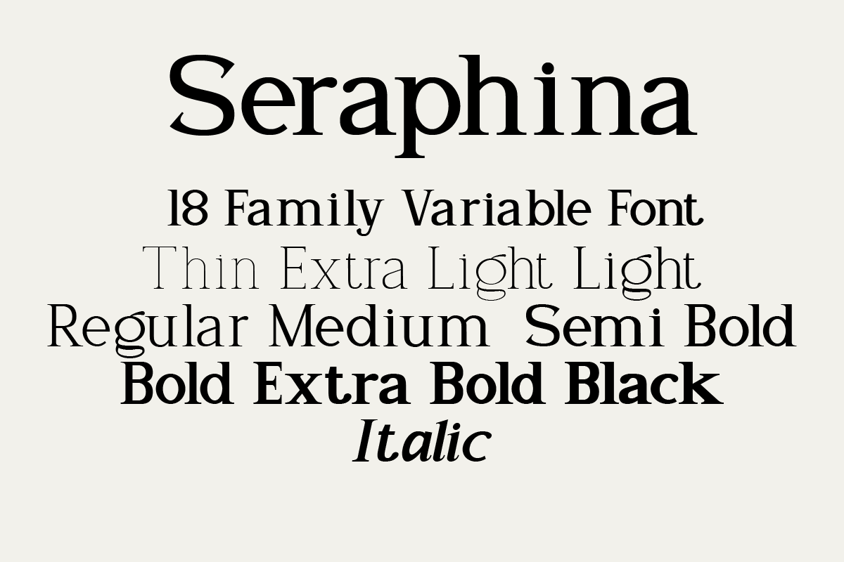 Seraphina, a Serif Font by Muksal Creative (Photo 6 of 10)