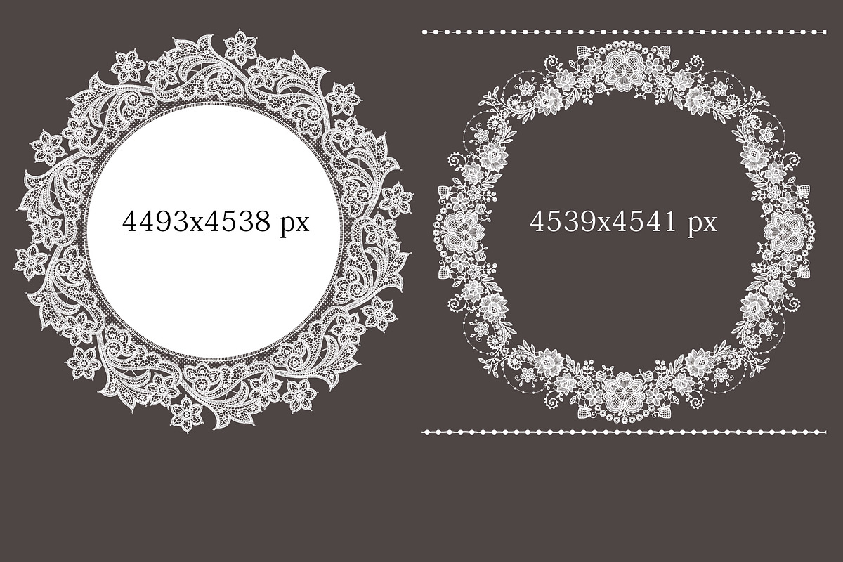 Wedding frames and alphabet., a Pattern Graphic by Ajuga (Photo 2 of 9)