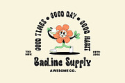 Codera Madoce Retro Groovy Display, a Sans Serif Font by Maulana Creative (Thumbnail 4 of 7)