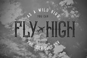 Bald Eagle Typeface, a Symbol Font by Gleb Guralnyk (Thumbnail 2 of 6)
