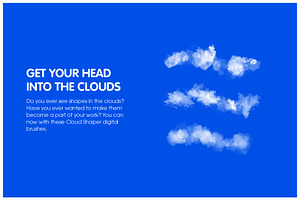 Cloud Shaper Photoshop Brushes