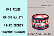 4th of July Patriotic Png Clipart Bu, an Illustration by SVGArt (Thumbnail 4 of 9)