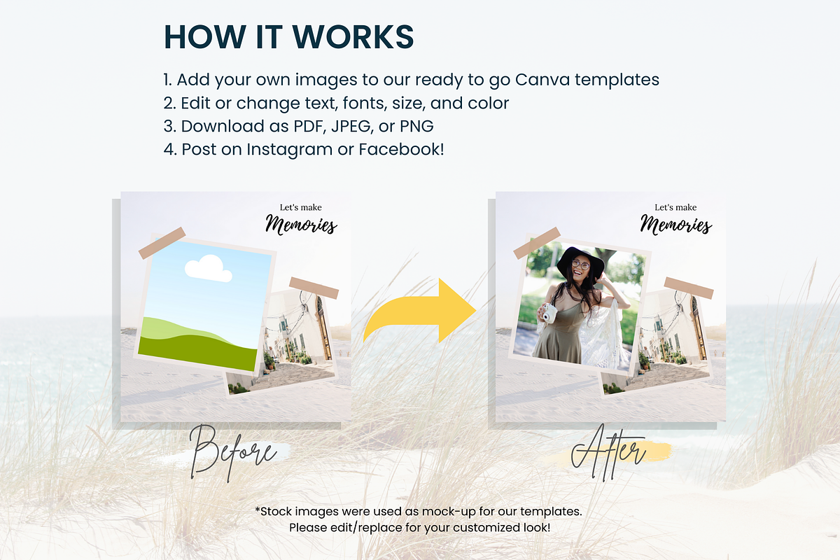 50 TRAVEL Instagram Templates 2026, a Social Media Template by SocialMediaTemplate (Photo 6 of 8)