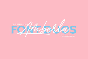 Amberla Script Sans Font, a Script Font by Maulana Creative