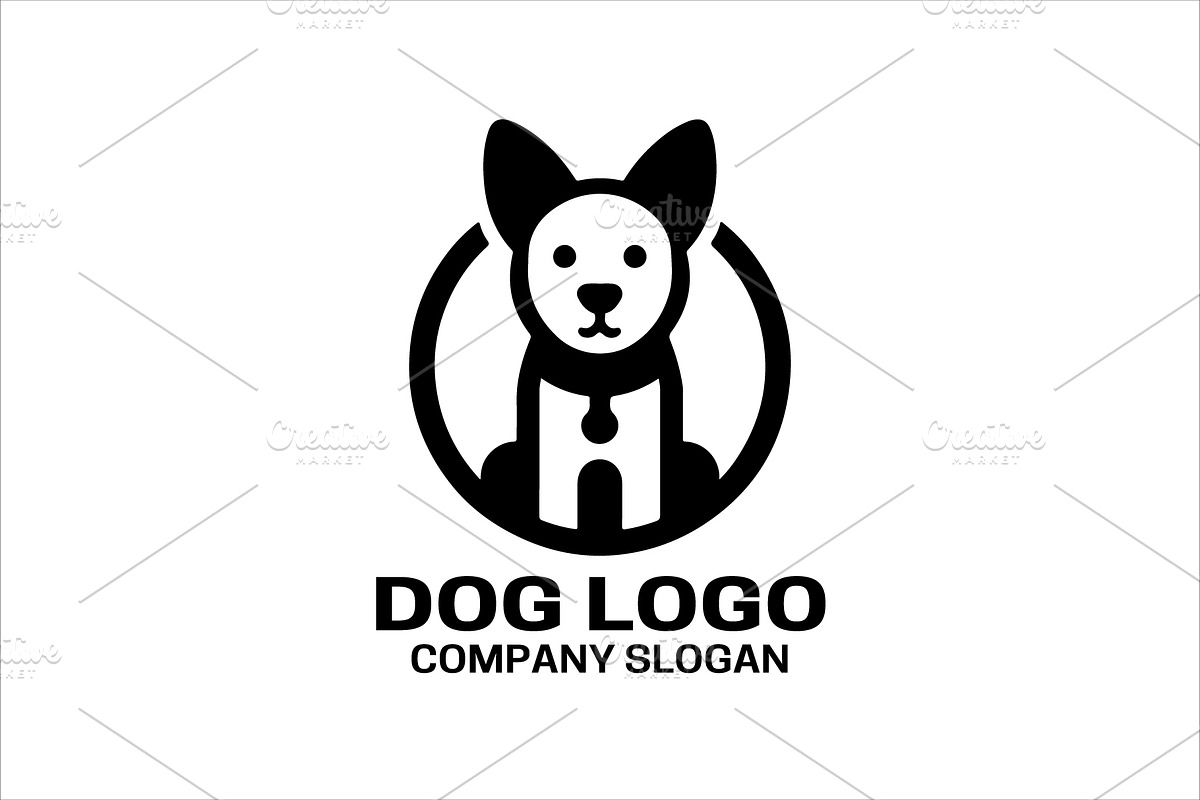 Dog Logo, a Branding & Logo Template by Vectorium Studio