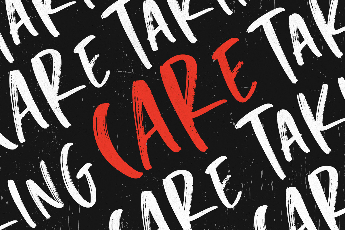 Move Forward - New Brush Font, a Font by Bale Type (Photo 2 of 12)