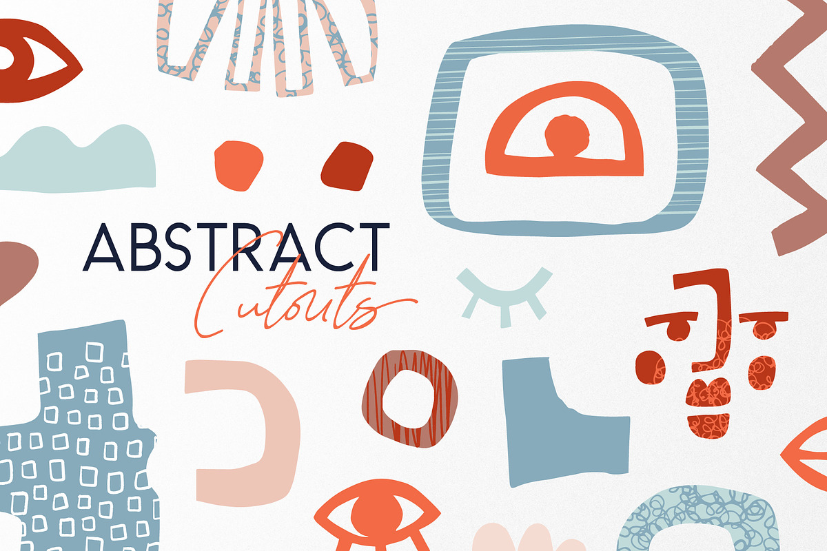 Abstract Cutout Shapes Bundle, an Object Graphic by MaNechaeva (Photo 17 of 24)
