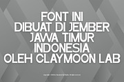 Clay Syntax — Modern Sans Serif Font, a Serif Font by Claymoon Lab (Thumbnail 3 of 7)
