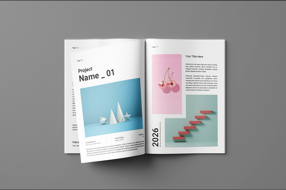 Portfolio Layout preview 4