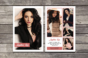 Model Comp Card Bundle V620, a Flyer Template by Template Shop (Thumbnail 4 of 4)