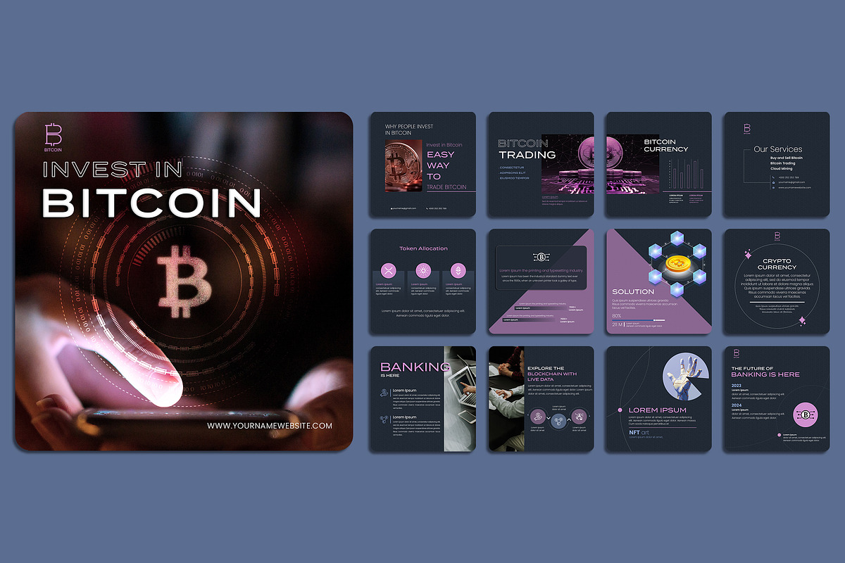 Marketing Social Media Pack, a Social Media Template by Artemis-products (Photo 4 of 7)