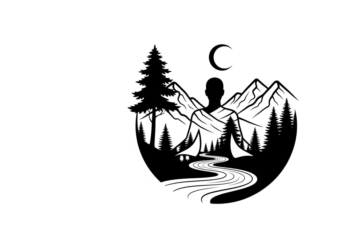 peaceful moment silhouette, an Illustration by Amazin_art (Photo 32 of 46)