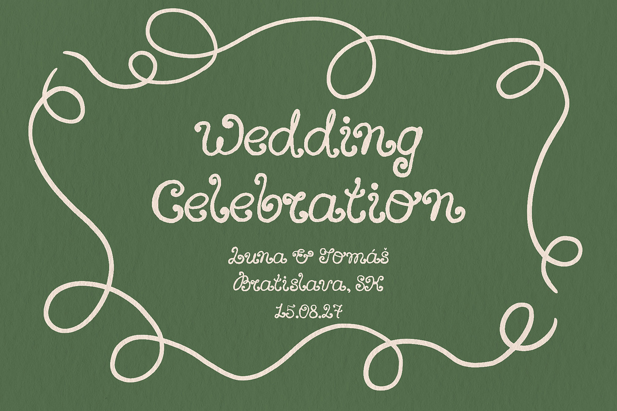 WildFlora - Playful Botanical Font, a Handwritten Font by BilberryCreates (Photo 8 of 12)
