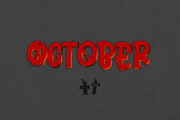 Horror Typeface, a Font by giemons™ (Thumbnail 3 of 6)