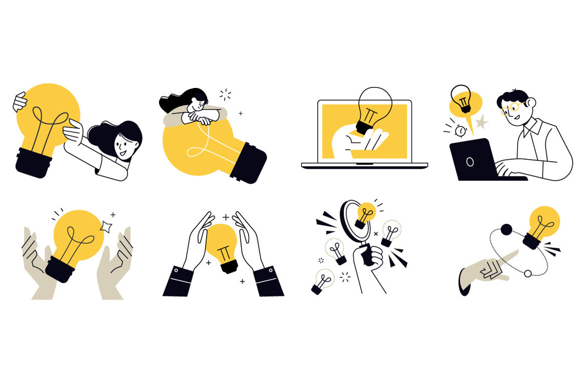 All good ideas, an Illustration by PureSolution (Photo 2 of 6)