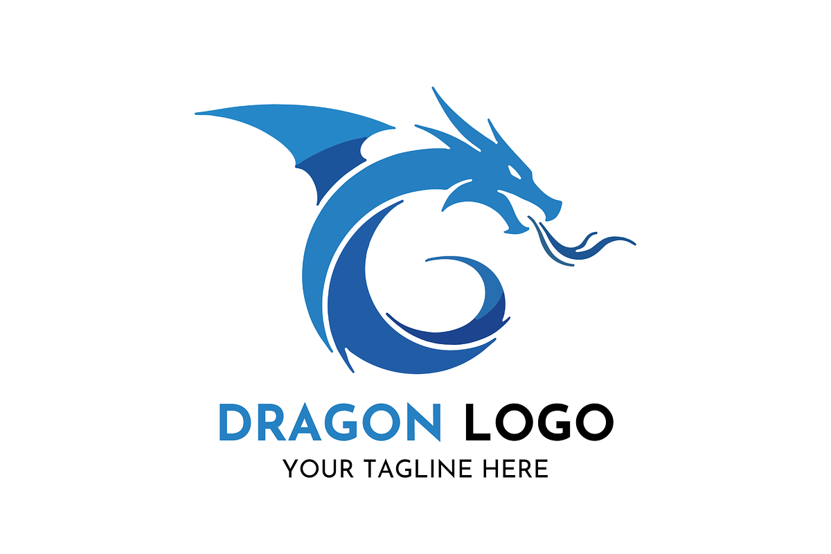 Dragon Powerful Emblem Logo Design, a Branding & Logo Template by Megafox Studio (Photo 1 of 2)