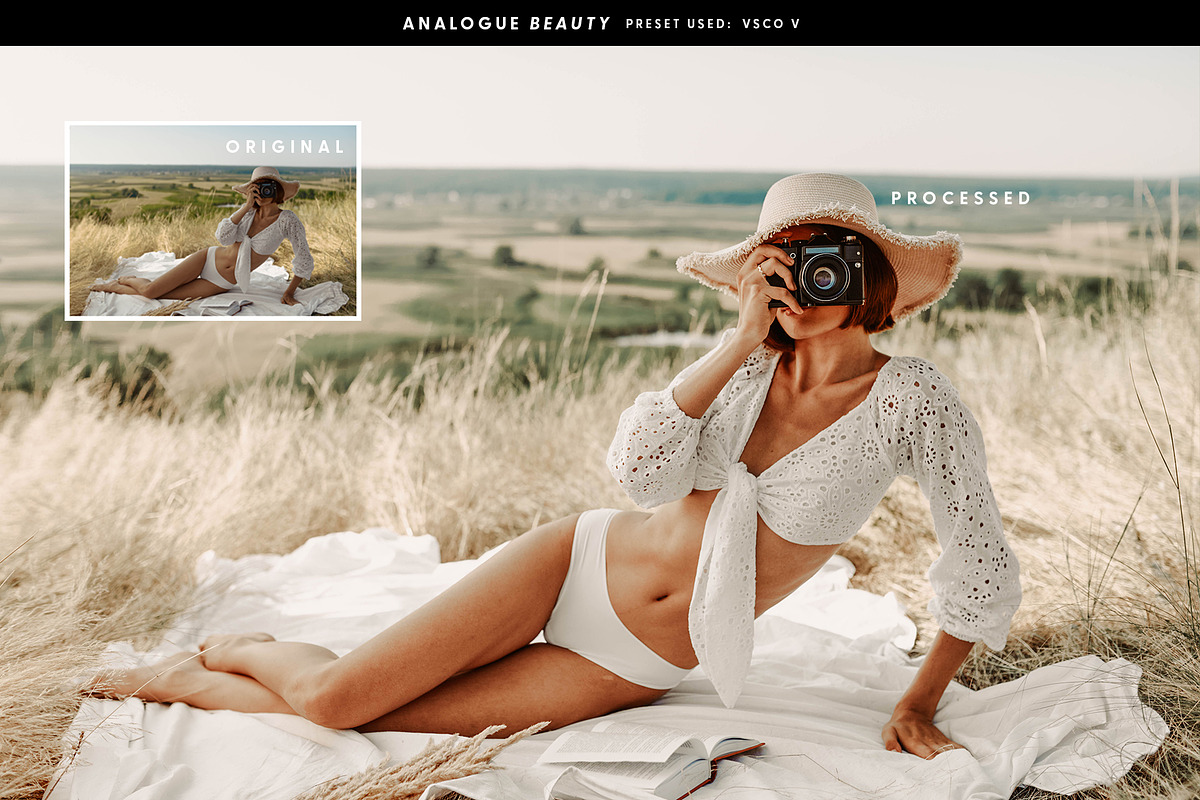 Analogue Beauty - Actions & Presets, an Action Add-On by Hydrozi Presets (Photo 5 of 13)