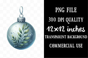 Christmas Ornament Clipart, an Illustration by Designking (Thumbnail 4 of 5)