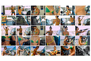 Woman Washing Car Photos, a Person Photo by Tekso (Thumbnail 1 of 6)