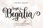 Begalia Script, a Script Font by Mr.johncreative.co (Thumbnail 1 of 8)