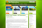Hot Destinations, a WordPress Template by hot-themes (Thumbnail 2 of 4)