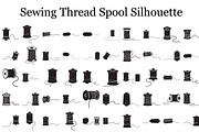 Sewing Thread Spool Silhouette, a Graphic by hafijul (Thumbnail 1 of 11)