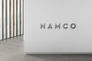 Logo Mockup Sign 3D Hall Office