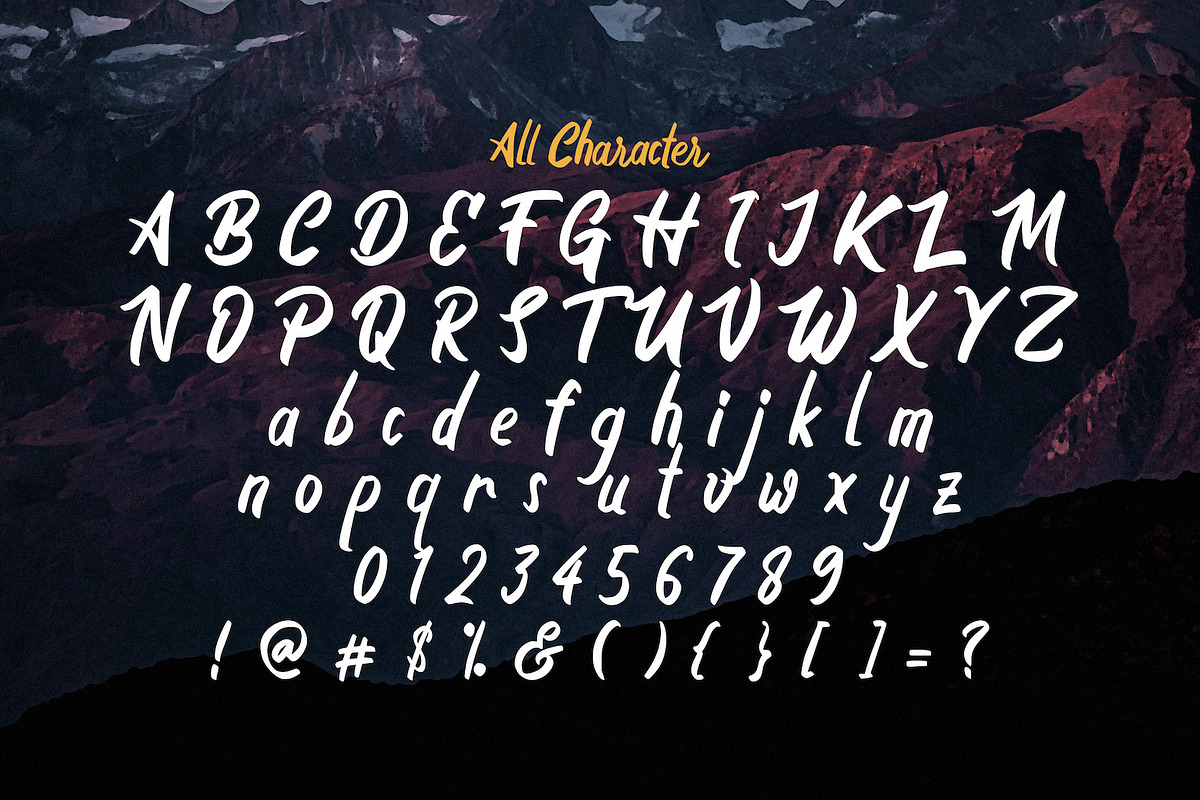 Boyna - Bold Script Font, a Script Font by StringLabs (Photo 13 of 14)