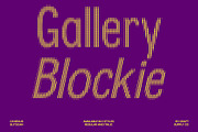 CS Nexus Slitscan, a Sans Serif Font by Craft Supply Co. (Thumbnail 3 of 8)