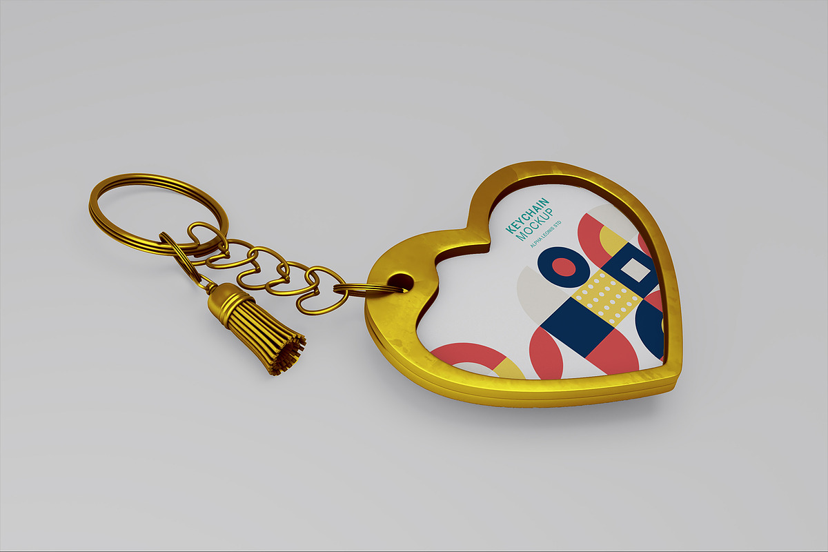 Mockup Keychain Love, a Merchandise Mockup by Alphaleonis_std (Photo 4 of 5)