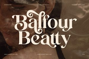 Balfour Beatty Elegant Serif Font