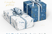 Cold winter.Watercolor Christmas Set, a Seasonal Illustration by Ooh Lily (Thumbnail 7 of 20)