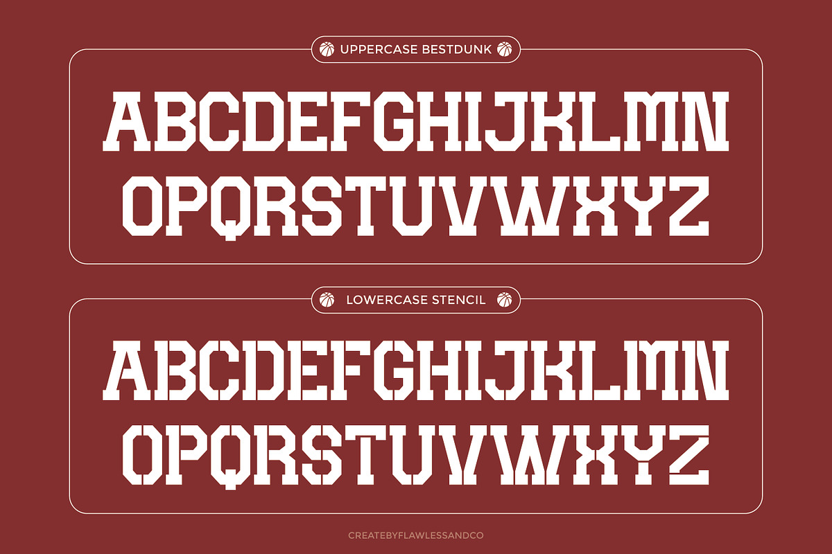 Best Dunk - Modern Sport Font, a Font by Flawless And Co (Photo 8 of 10)