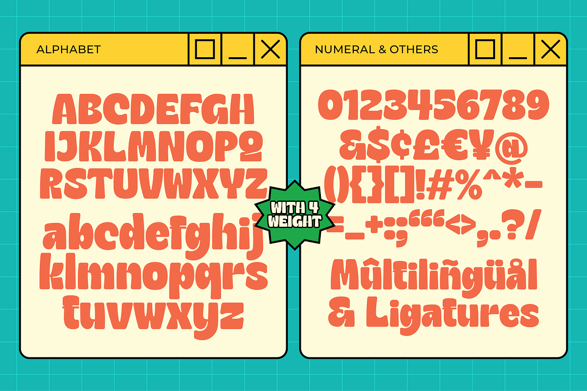 Gyoza - Cartoon Font Family, a Font by Dharmas Foundry (Photo 13 of 15)