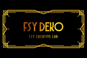 FSY DEKO | Vintage Typeface